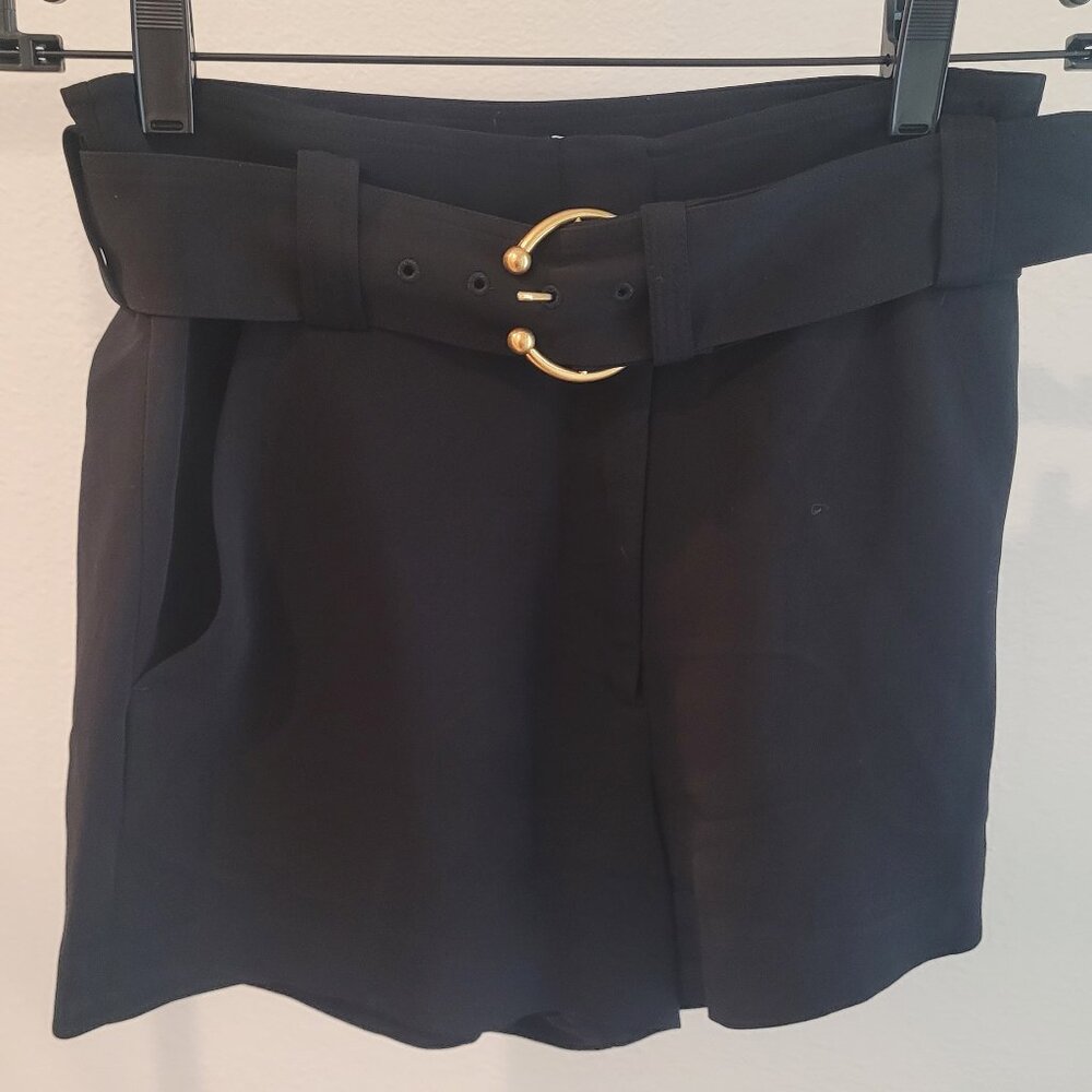 Black Belted Shorts by ALC